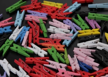 Минидекор прищепка 2,5см (100шт) 5-21239