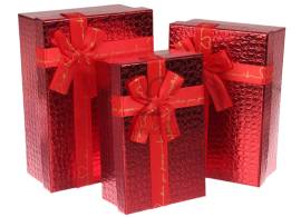 Подарочная коробка (комплект 3шт.) 73-5337
