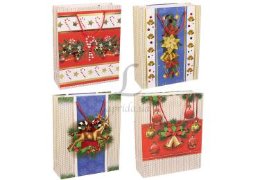 Подарочный пакет новогодний (26*32*10см) 3123-5510