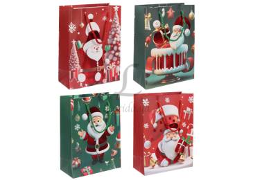 Подарочный пакет новогодний (26*32*10см) 3123-9679