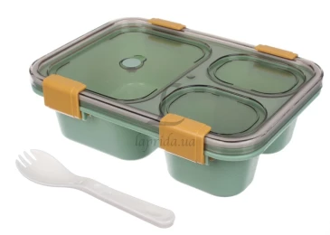 Ланч-бокс сірий 850ml 6401-832