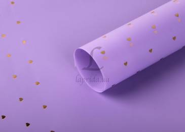 Пленка с сердцами в листах 58*58см 50мкм (Н031) 5-87105