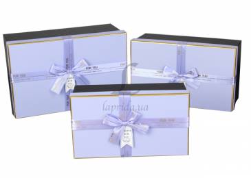 Подарункова коробка HL-TZ09195-8 (комплект 3шт.) 76-2610
