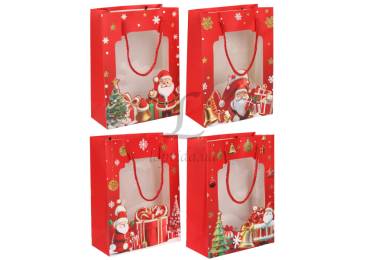 Подарочный пакет новогодний (18*24*8,5см) 3123-9761