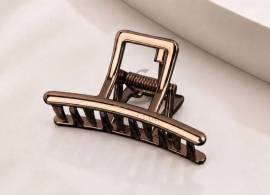 Краб "Fashion 03" металевий коричневий 4,5 см 1-165623