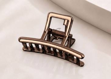 Краб "Fashion 03" металевий коричневий 4,5 см 1-165623