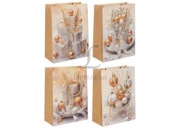 Подарочный пакет новогодний (18*24*8,5см) 3123-9976