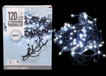 Гірлянда 120 Led розетка біла AX8450120/9917 N*