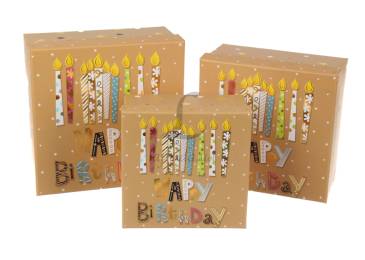 Подарочная коробка (комплект 3шт.) 73-4811