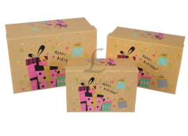 Подарункова коробка (комплект 3шт.) 73-4934