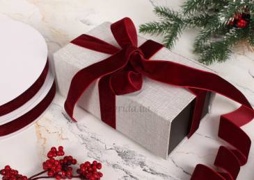 Лента бархатная 25мм-22,8м(240) 581-130