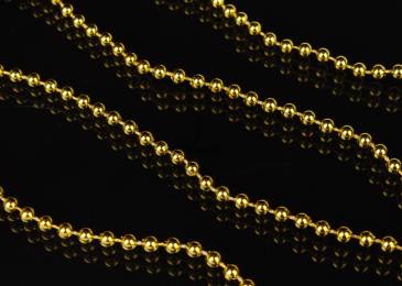 Перли на нитці золото (5мм х 15м) 5-76710