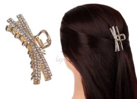 Краб "Fashion" металический с камнями (6см) 1-208832