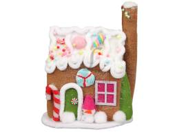 Декор Будиночок Пряниковий 15*8,5*18см HLG20238C/8743*