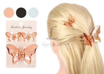 Краб для волосся 8см+2 по 4см 1-209822