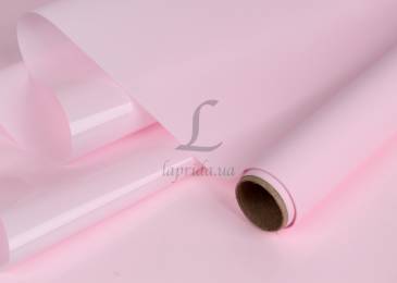Пленка "Crystal-matte тонированная светло-розовая" в рулоне (0,6 м*8 м) 255-3993