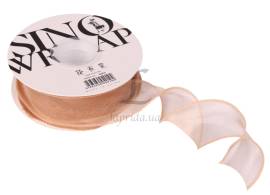 Стрічка органза із жорстким краєм 3,8см-9,1м (062) 5-87815