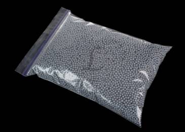 Пенопластовая гранула серебряная, 2-4 мм., мелкая, объем 1000 мл 251-14528