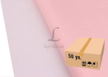 Бумага тишью 1101 светло-розовый (75см х 50см) 17г/м² 5000шт. 2-66925321 (5-80458)