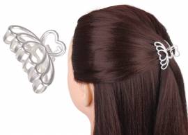 Краб "Fashion 07" металлический серебро матовый 4,5см 1-193763