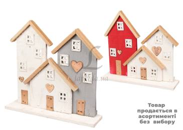 Декор Будинок з led 29см кольоровий ACW007720/5778 N*