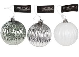 Куля різдвяна 80мм матова ABJ450030/0087 N [12]*