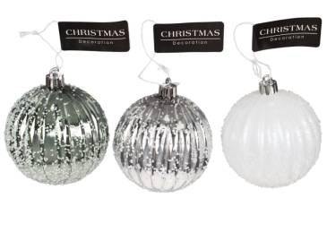 Куля різдвяна 80мм матова ABJ450030/0087 N [12]*