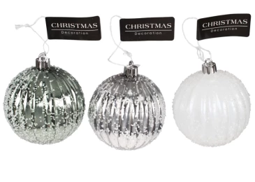 Куля різдвяна 80мм матова ABJ450030/0087 N [12]*