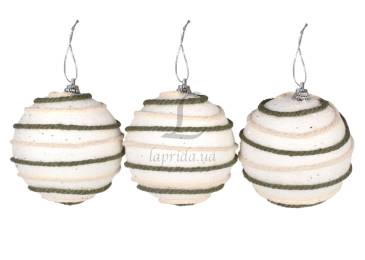 Набір кульок 3шт 8см JS-24160/8836*