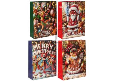 Подарочный пакет новогодний (31*42*12см) 3123-10354