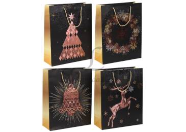 Подарочный пакет новогодний (26*32*10см) 3123-9969