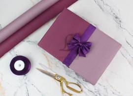 Папір пакувальний фіолетовий в рулоні (0,7м х8м) 70г/м2  255-4839