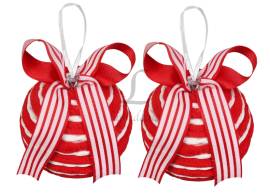 Набір куль 2шт  6см B-0510/9123*