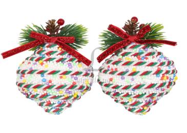 Набір куль 2шт 9см FY2024-259/9024*