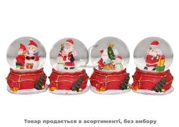 Декор Снігова куля 4 види BH078/5988[8]*