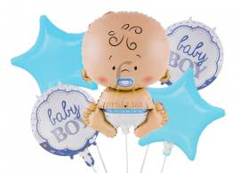 Комплект воздушных шаров "Baby Boy" 5-81240