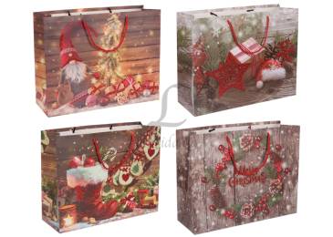 Подарочный пакет новогодний (31*40*12см) 3123-10064