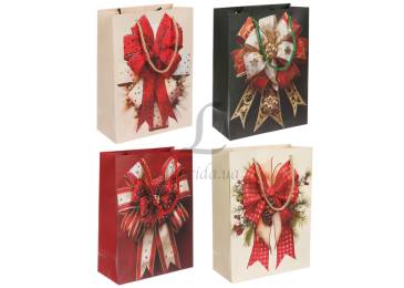 Подарочный пакет новогодний (26*32*10см) 3123-9327