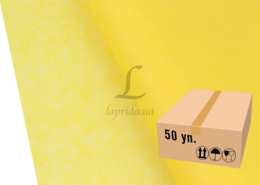 Папір тішью 3101 жовтий (75см х 50см) 17г/м² 5000шт. 2-66925420