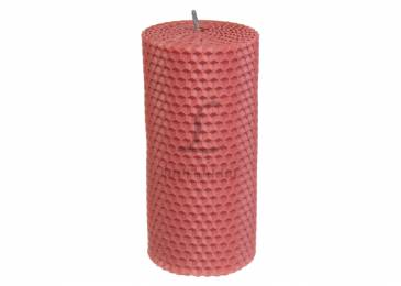 Свічка декоративна (D-6, H-13) #4 рожева 251-8695