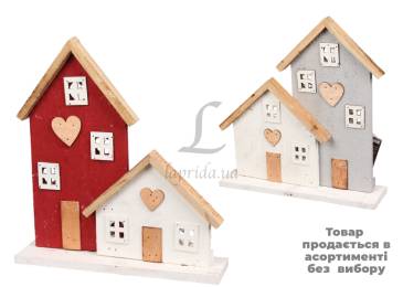 Декор Будинок з led 28см кольоровий ACW007710/5464 N*