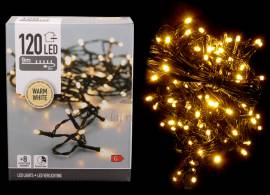 Гірлянда 120 Led розетка тепла біла AX8451120/8149 N*