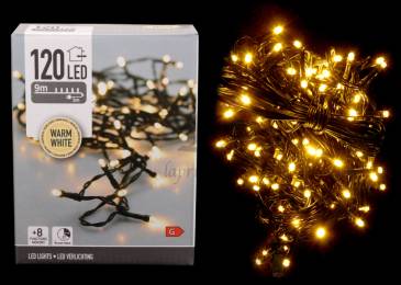 Гірлянда 120 Led розетка тепла біла AX8451120/8149 N*