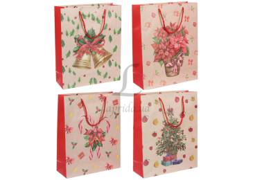 Подарочный пакет новогодний (26*32*10см) 3123-9730