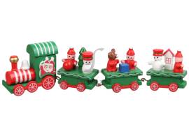 Декор Потяг Новорічний 23*7.2*2.8см/5667*