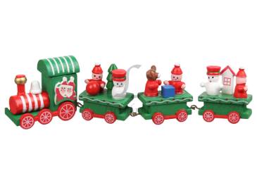 Декор Потяг Новорічний 23*7.2*2.8см/5667*