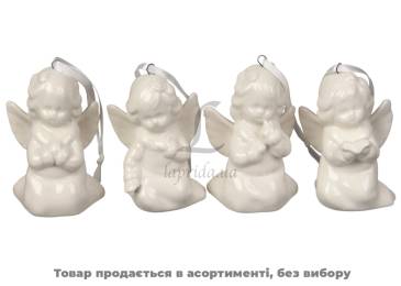 Підвіска янгол 9см білий AAA720500/9123 N[24]