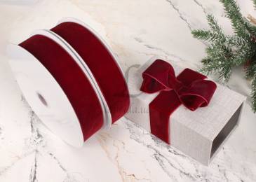 Лента бархатная 40мм-22,8м(135) 581-222