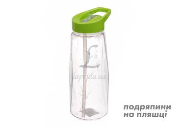 Бутылка спортивная пластиковая (царапины на бутылки) 800ml 251-14573
