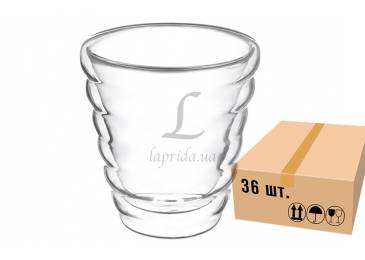 Склянка скляна з подвійним дном 200ml 671-156